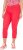 Ulla Popken Stretch Blend Bengaline Pants Neon Red - Jeansy & Spodnie w Dużych Rozmiarach – Plus Size - 