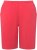 Ulla Popken Stretch Knit Bermuda Shorts Red - Jeansy & Spodnie w Dużych Rozmiarach – Plus Size - 