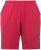 Ulla Popken Stretch Knit Bermuda Shorts Red - Jeansy & Spodnie w Dużych Rozmiarach – Plus Size - 