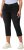 Ulla Popken Cropped Stretch Blend Mony Jeans Black - Jeansy & Spodnie w Dużych Rozmiarach – Plus Size - 