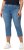Ulla Popken Cropped Stretch Blend Mony Jeans Blue - Jeansy & Spodnie w Dużych Rozmiarach – Plus Size - 