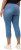 Ulla Popken Cropped Stretch Blend Mony Jeans Blue - Jeansy & Spodnie w Dużych Rozmiarach – Plus Size - 
