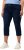 Ulla Popken Cropped Stretch Blend Mony Jeans Blue Denim - Jeansy & Spodnie w Dużych Rozmiarach – Plus Size - 
