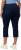 Ulla Popken Cropped Stretch Blend Mony Jeans Blue Denim - Jeansy & Spodnie w Dużych Rozmiarach – Plus Size - 
