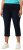 Ulla Popken Cropped Stretch Blend Mony Jeans Denim Blue - Jeansy & Spodnie w Dużych Rozmiarach – Plus Size - 