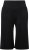 Ulla Popken Wide Leg Flared Bermuda Shorts Black - Jeansy & Spodnie w Dużych Rozmiarach – Plus Size - 