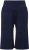 Ulla Popken Wide Leg Flared Bermuda Shorts Navy - Jeansy & Spodnie w Dużych Rozmiarach – Plus Size - 