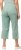 Ulla Popken Cropped Ruby Fit Pants Moss Green - Jeansy & Spodnie w Dużych Rozmiarach – Plus Size - 