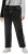 Ulla Popken Side Stripe Stretch Fit Boyfriend Jeans Black - Jeansy & Spodnie w Dużych Rozmiarach – Plus Size - 