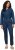 Ulla Popken Denim Boiler Suit Blue Denim - Jeansy & Spodnie w Dużych Rozmiarach – Plus Size - 