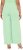 Ulla Popken Layered Chiffon Wide Leg Pants Green - Jeansy & Spodnie w Dużych Rozmiarach – Plus Size - 