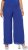 Ulla Popken Layered Chiffon Wide Leg Pants Blue - Jeansy & Spodnie w Dużych Rozmiarach – Plus Size - 