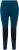 Ulla Popken High Waisted Hiking Leggings Blue - Jeansy & Spodnie w Dużych Rozmiarach – Plus Size - 
