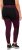Ulla Popken High Waisted Hiking Leggings Purple - Jeansy & Spodnie w Dużych Rozmiarach – Plus Size - 