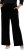 Ulla Popken Velvet Suit Pants Black - Jeansy & Spodnie w Dużych Rozmiarach – Plus Size - 