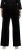 Ulla Popken Velvet Suit Pants Black - Jeansy & Spodnie w Dużych Rozmiarach – Plus Size - 