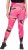 Ulla Popken Abstract Print Quick Dry Leggings Purple - Jeansy & Spodnie w Dużych Rozmiarach – Plus Size - 