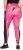 Ulla Popken Abstract Print Quick Dry Leggings Purple - Jeansy & Spodnie w Dużych Rozmiarach – Plus Size - 