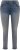 Ulla Popken Fringed Hem Stretch Fit Jeans Blue Denim - Jeansy & Spodnie w Dużych Rozmiarach – Plus Size - 