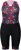 Ulla Popken Functional Padded Zip Front Cycling Leotard Black - Jeansy & Spodnie w Dużych Rozmiarach – Plus Size - 