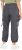Ulla Popken Elastic Waist Cargo Pants Graphite Grey - Jeansy & Spodnie w Dużych Rozmiarach – Plus Size - 