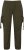 Ulla Popken Elastic Waist Cargo Pants Olives Grey - Jeansy & Spodnie w Dużych Rozmiarach – Plus Size - 