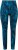 Ulla Popken Ink Print Functional Ski Leggings Blue - Jeansy & Spodnie w Dużych Rozmiarach – Plus Size - 
