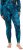 Ulla Popken Ink Print Functional Ski Leggings Blue - Jeansy & Spodnie w Dużych Rozmiarach – Plus Size - 