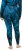 Ulla Popken Ink Print Functional Ski Leggings Blue - Jeansy & Spodnie w Dużych Rozmiarach – Plus Size - 
