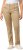 Ulla Popken Mony Tapered Leg Zip Pocket Pants Dark Putty - Jeansy & Spodnie w Dużych Rozmiarach – Plus Size - 