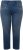Ulla Popken Rhinestone Detail Stretch Fit Skinny Jeans Blue Denim - Jeansy & Spodnie w Dużych Rozmiarach – Plus Size - 