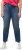 Ulla Popken Rhinestone Detail Stretch Fit Skinny Jeans Blue Denim - Jeansy & Spodnie w Dużych Rozmiarach – Plus Size - 