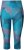 Ulla Popken Quick Dry Cropped Geometric Print Leggings Blue - Kurtki - 