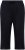 Ulla Popken Cropped Linen Blend Elastic Waist Pants Navy - Jeansy & Spodnie w Dużych Rozmiarach – Plus Size - 
