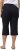Ulla Popken Cropped Linen Blend Elastic Waist Pants Navy - Jeansy & Spodnie w Dużych Rozmiarach – Plus Size - 