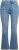 Ulla Popken Bootcut Marie Jeans Light Blue Denim - Jeansy & Spodnie w Dużych Rozmiarach – Plus Size - 