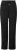 Ulla Popken Speckled Crepe Pull On Pants Black - Jeansy & Spodnie w Dużych Rozmiarach – Plus Size - 