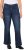 Ulla Popken Bootcut Stretch Fit Jeans Blue - Jeansy & Spodnie w Dużych Rozmiarach – Plus Size - 