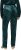 Ulla Popken Velvet Elastic Waist Pants Green - Jeansy & Spodnie w Dużych Rozmiarach – Plus Size - 