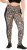 Ulla Popken Leopard Print Quick Drying Leggings Orange - Jeansy & Spodnie w Dużych Rozmiarach – Plus Size - 