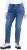 Ulla Popken Lightly Distressed Boyfriend Jeans Blue - Jeansy & Spodnie w Dużych Rozmiarach – Plus Size - 