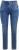 Ulla Popken Lightly Distressed Slim Leg Jeans Blue - Jeansy & Spodnie w Dużych Rozmiarach – Plus Size - 