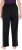 Ulla Popken Fleece Loungewear Pants Black - Jeansy & Spodnie w Dużych Rozmiarach – Plus Size - 