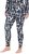 Ulla Popken Quick Drying Abstract Print Leggings Black - Jeansy & Spodnie w Dużych Rozmiarach – Plus Size - 