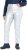 Ulla Popken Metallic Stretch Fit Mom Jeans Silver - Jeansy & Spodnie w Dużych Rozmiarach – Plus Size - 