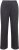 Ulla Popken Sparkling Pinstripe Elastic Waist Pants Black - Jeansy & Spodnie w Dużych Rozmiarach – Plus Size - 