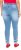 Ulla Popken Double Fringe Hem Stretch Fit Jeans Light Blue Denim - Jeansy & Spodnie w Dużych Rozmiarach – Plus Size - 