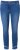 Ulla Popken Double Fringe Hem Stretch Fit Jeans Denim Blue - Jeansy & Spodnie w Dużych Rozmiarach – Plus Size - 