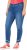 Ulla Popken Double Fringe Hem Stretch Fit Jeans Denim Blue - Jeansy & Spodnie w Dużych Rozmiarach – Plus Size - 