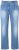 Ulla Popken Tapered Leg Lightly Distressed Jeans Blue Denim - Jeansy & Spodnie w Dużych Rozmiarach – Plus Size - 